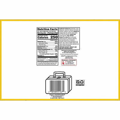 Keebler Toasty Crackers with Peanut Butter (KEB21167)