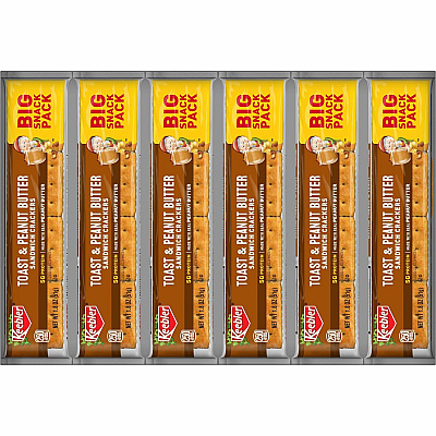 Keebler Toasty Crackers with Peanut Butter (KEB21167)