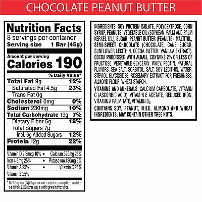 Special K Protein Meal Bar Chocolate Peanut Butter (KEB29190)
