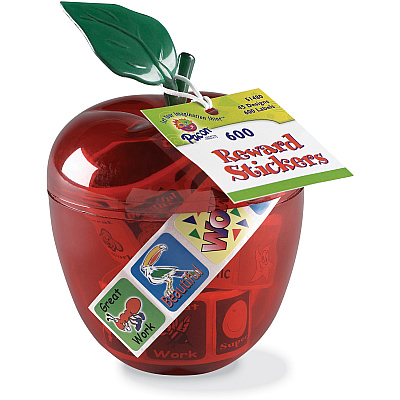 Pacon Plastic Apple Reward Stickers (PAC51480)