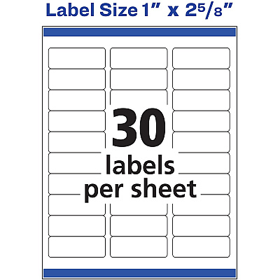 Avery Repositionable Address Labels (AVE55160)
