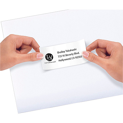Avery Repositionable Labels, Sure Feed, 2" x 4" , 1,000 Labels (AVE55163)
