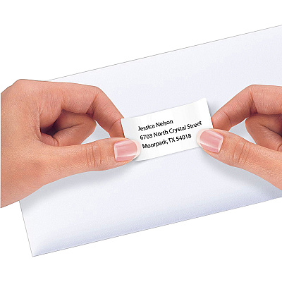 Avery Repositionable Address Labelss - Sure Feed Technology (AVE58160)