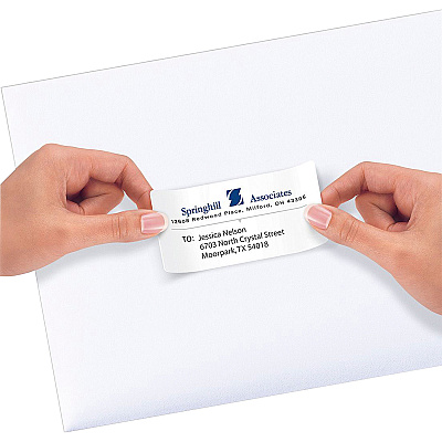 Avery Repositionable Labels, Sure Feed, 2" x 4" , 250 Labels (AVE58163)