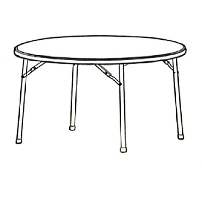 Lorell Ultra-Lite Banquet Folding Table (LLR60325)