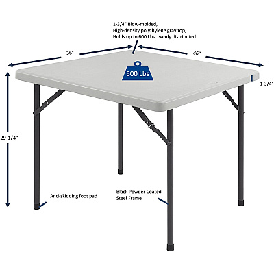 Lorell Ultra-Lite Banquet Folding Table (LLR60328)