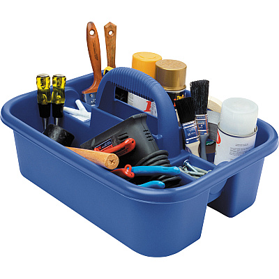 Akro-Mils Handheld Tote Caddy (AKM09185BLUE)