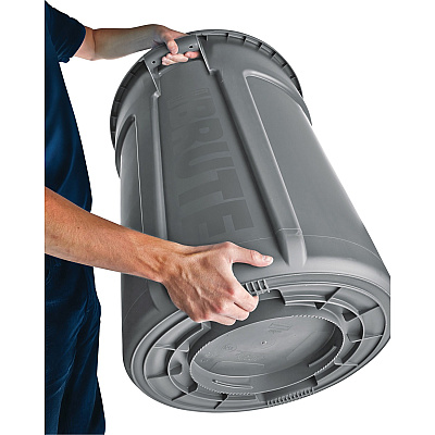 Rubbermaid Commercial Brute 32-Gallon Vented Recycling Container (RCP263273)