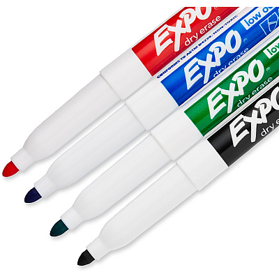 EXPO Low-Odor Dry-erase Markers (SAN86674K)