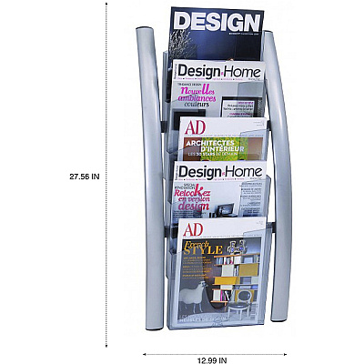 Alba 5-Pocket Wall Literature Rack (ABADDICE5M)