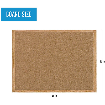 MasterVision Recycled Cork Bulletin Boards (BVCSB0720001233)