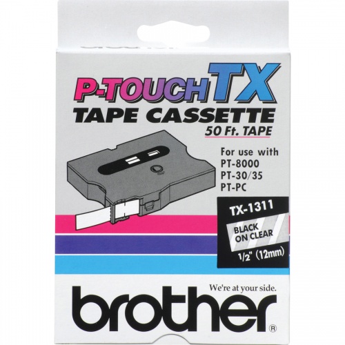 Brother TX Series Laminated Tape Cartridge (TX1311)
