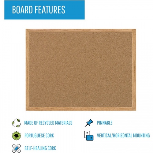 MasterVision Recycled Cork Bulletin Boards (SB1420001233)