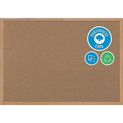 MasterVision Recycled Cork Bulletin Boards (BVCSB1420001233)