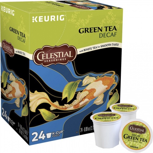 Celestial Seasonings Decaf Natural Antioxidant Green Tea K-Cup (14737)