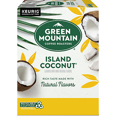 Green Mountain Coffee Roasters K-Cup Island Coconut Coffee (GMT6720)