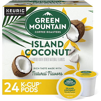 Green Mountain Coffee Roasters K-Cup Island Coconut Coffee (GMT6720)