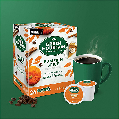 Green Mountain Coffee Roasters K-Cup Pumpkin Spice Coffee (GMT6758)