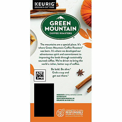 Green Mountain Coffee Roasters K-Cup Pumpkin Spice Coffee (GMT6758)