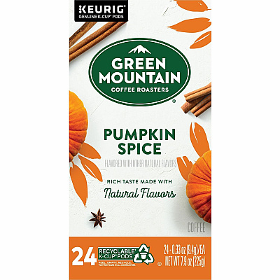 Green Mountain Coffee Roasters K-Cup Pumpkin Spice Coffee (GMT6758)