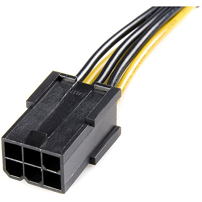 StarTech Pcie 6 Pin To 8 Pin Power Adapter Cable (PCIEX68ADAP)