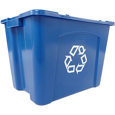 Rubbermaid Commercial 14-gallon Recycling Box (RCP571473BE)