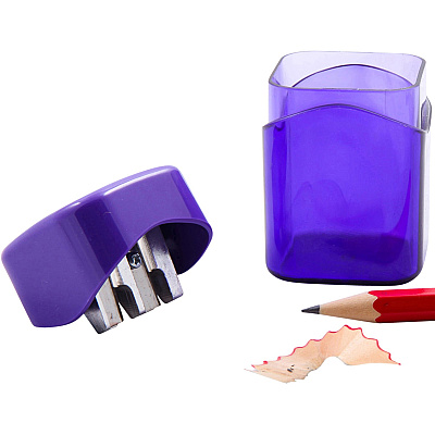 Baumgartens Dual Hole Wave Sharpener with Receptacle (BAU19060)