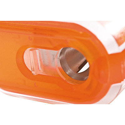 Baumgartens Single-Hole Trap Door Pencil Sharpener with Eraser (BAU19550)