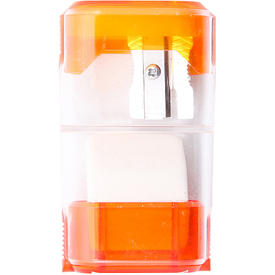 Baumgartens Single-Hole Trap Door Pencil Sharpener with Eraser (BAU19550)