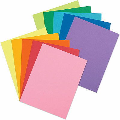 Pacon Colorful Card Stock Sheets (PAC101169)