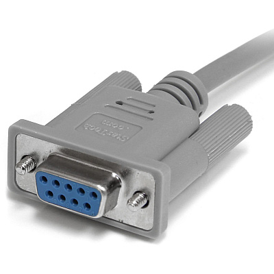 StarTech 10ft Rs232 Serial Null Modem Cable F/m (SCNM9FM)