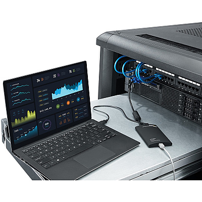 StarTech Kvm Console To Usb Laptop Crash Cart (NOTECONS01)