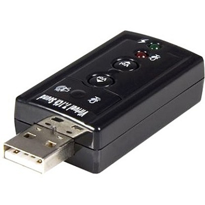 StarTech Virtual 7.1 Usb Stereo Audio Adapter (ICUSBAUDIO7)