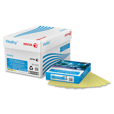 Xerox Vitality Pastel Multipurpose Paper - Yellow (XER3R11053)
