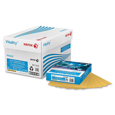 Xerox Vitality Pastel Multipurpose Paper - Goldenrod (XER3R11055)
