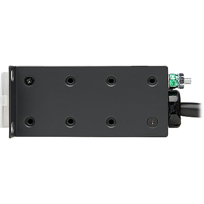 Tripp Lite 1U Rack-Mount Power Strip, 120V, 15A, 5-15P, 12 Right-Angle 5-15R Outlets (6 Front-Facing, 6 Rear-Facing), 15 ft. (4.57 m) Cord (RS1215RA)