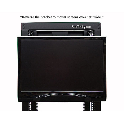 StarTech Rack Cabinet Lcd Monitor Mount Bracket (RKLCDBK)