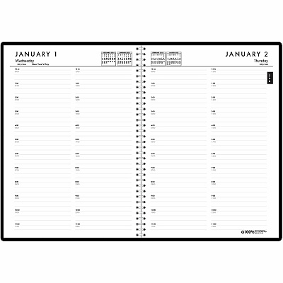 House of Doolittle Recycled Daily/Monthly 24/7 Appointment Planner (289632)