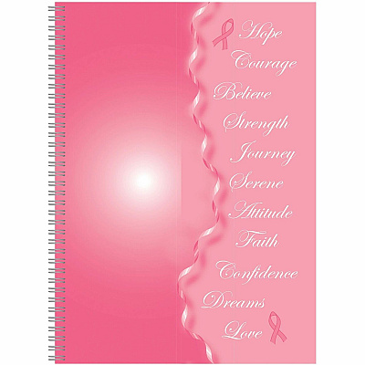House of Doolittle BCA Pink Cover Monthly Wirebound Journal (5226)