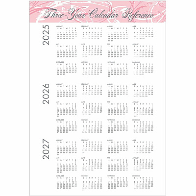 House of Doolittle BCA Pink Cover Monthly Wirebound Journal (5226)