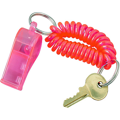 Baumgartens Plastic Wrist Coil Key Chains (BAUKC7000)