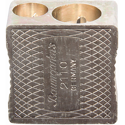 Baumgartens Two-hole Metal Pencil sharpener (BAUMR2110)