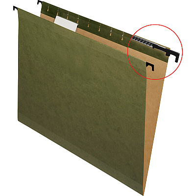 Pendaflex SureHook 1/5 Tab Cut Letter Recycled Hanging Folder (PFX615215)