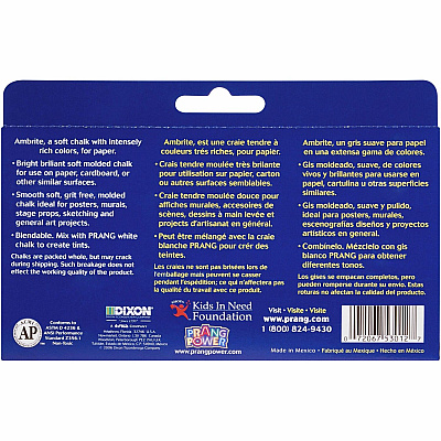 Prang Gallery Ambrite Colored Chalk (DIX53012)