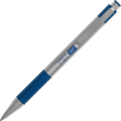 Zebra Pen F-301 Stainless Steel Ballpoint Pens (ZEB27122)