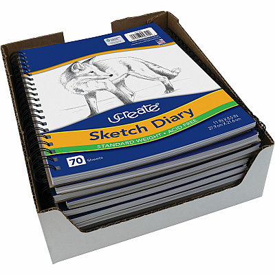 UCreate Art1st Sketch Diary - Letter (PAC4794)