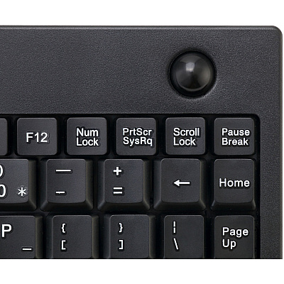 Adesso Miniusb Keyboard W/optical Trackball (bl (AKB310UB)