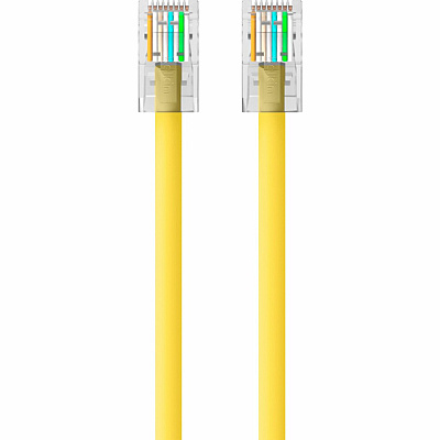 Belkin Cable,cat6,utp,rj45m/m,15 ,ylw,patch (A3L98015YLW)
