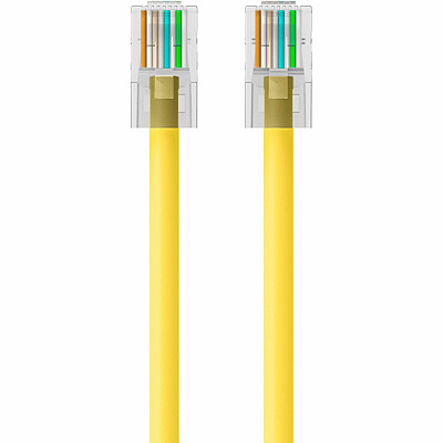 Belkin Cable,cat6,utp,rj45m/m,15 ,ylw,patch (A3L98015YLW)