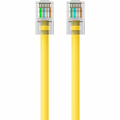 Belkin Cable,cat6,utp,rj45m/m,15 ,ylw,patch (A3L98015YLW)